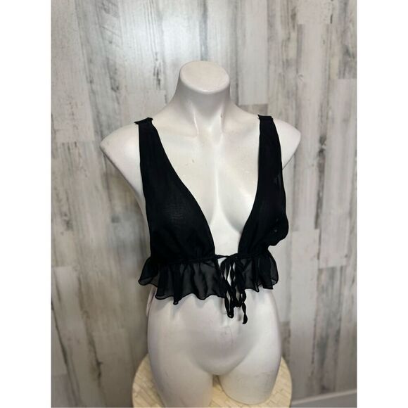 Black crop top - Picture 5 of 7